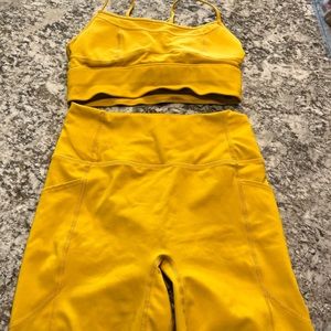 Bandier Le Ore Bike Shorts Set